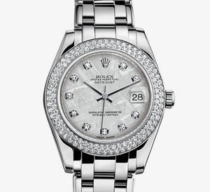 Rolex Datejust Special Edition Watch: 18 ct oro bianco - M81339 -0002 Rolex Datejust Special Edition Watch: 18 ct oro bianco - M81339 -0002