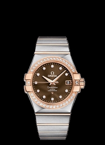 AAAA Copia Omega Constellation Co-Axial 35 mm - Acciaio - oro rosso su acciaio - oro rosso - 123.25.35.20.63.001 AAAA Copia Omega Constellation Co-Axial 35 mm - Acciaio - oro rosso su acciaio - oro rosso - 123.25.35.20.63.001