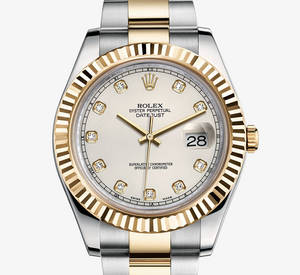 Rolex Datejust II Watch: Yellow Rolesor - combinazione di 904L acciaio e oro giallo 18 ct - M116333 -0008
