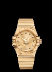 AAAA Copia Omega Constellation Co-Axial 35 mm - Oro giallo su oro giallo - 123.50.35.20.58.001 AAAA Copia Omega Constellation Co-Axial 35 mm - Oro giallo su oro giallo - 123.50.35.20.58.001