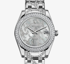 Rolex Datejust Special Edition Watch: 18 ct oro bianco - M81339 -0028 Rolex Datejust Special Edition Watch: 18 ct oro bianco - M81339 -0028