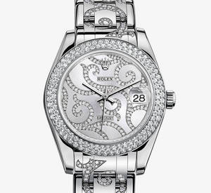 Rolex Datejust Special Edition Watch: 18 ct oro bianco - M81339 - 0027 Rolex Datejust Special Edition Watch: 18 ct oro bianco - M81339 - 0027